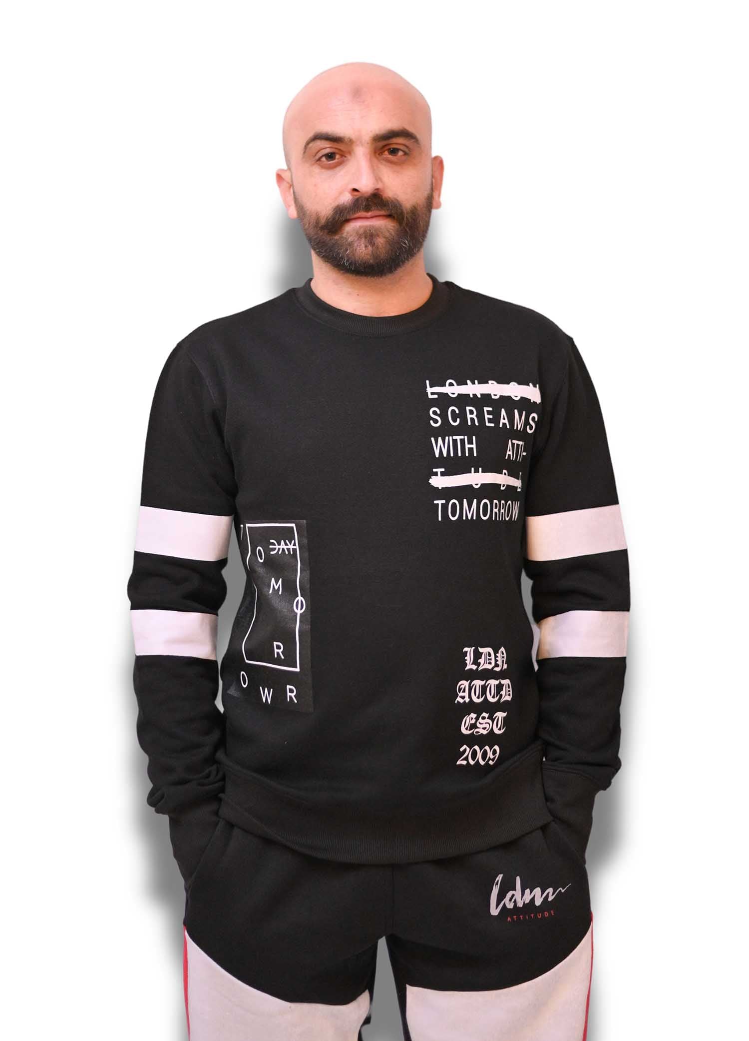 Sharp Shooter Black Sweatshirt